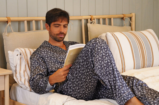 Black Luxurious Men satin