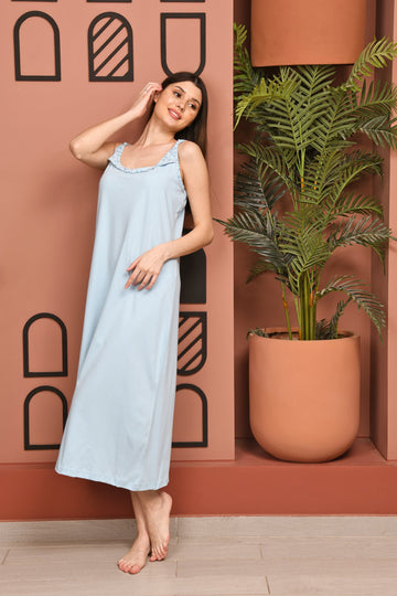 Cotton Strapless Nightgown