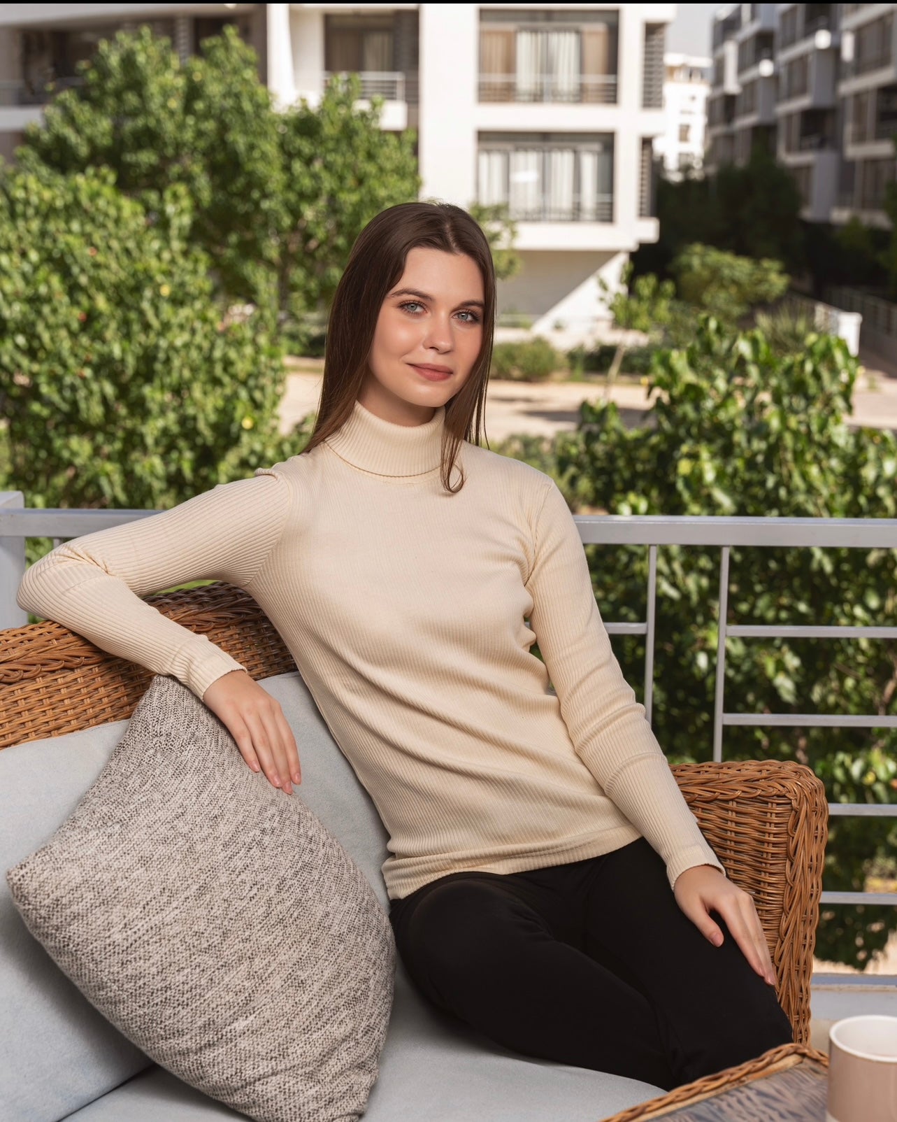 Turtleneck long sleeve