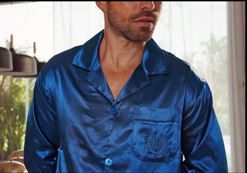 Oxford Blue Men satin