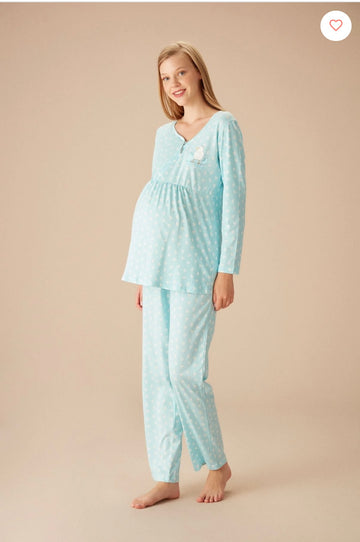 Blue it’s a Boy Maternity Pajama
