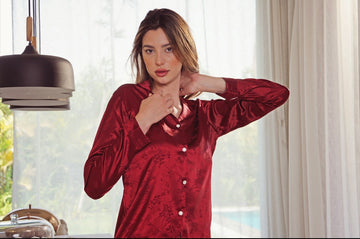 البيجامة الستان الاكثر مبيعًا