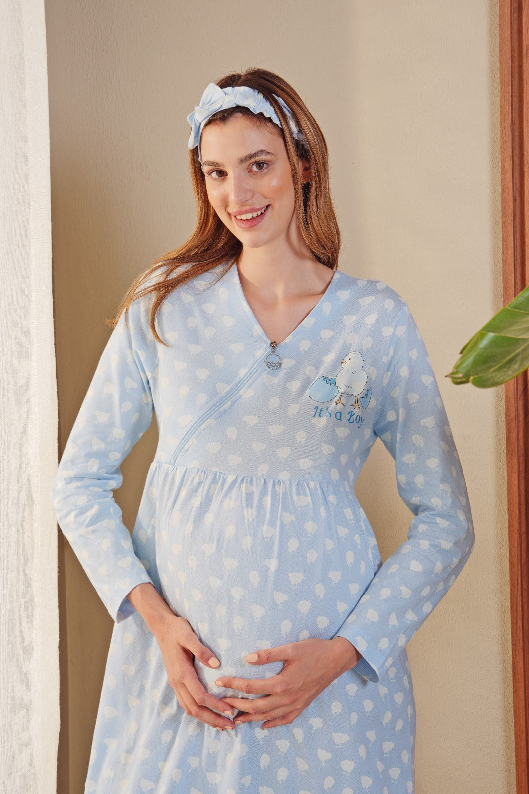 Blue it’s a Boy  Maternity dress