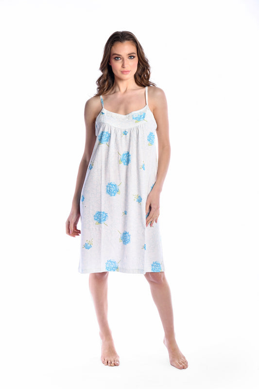 Summer Floral قميص نوم حريمي